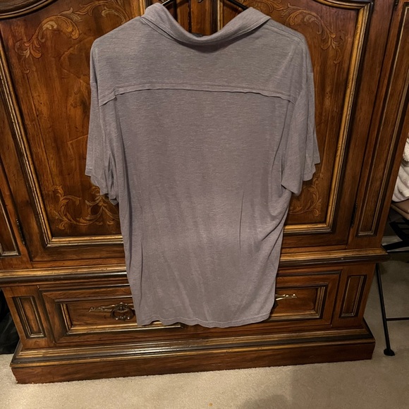 Men’s grey a.b.s Allen Schwartz xxl polo shirt - Picture 3 of 3